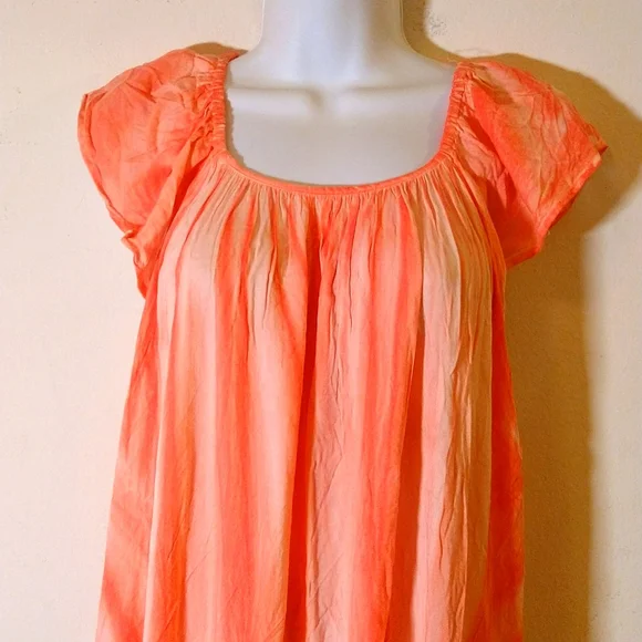 Pink Raviya Raviya | Dresses | Nwt Boho Raviya Tiedye Hi Lo Dress Large Pinkwhite ...